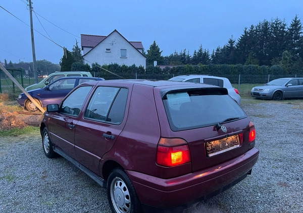Volkswagen Golf cena 7900 przebieg: 118441, rok produkcji 1997 z Oleśnica małe 326